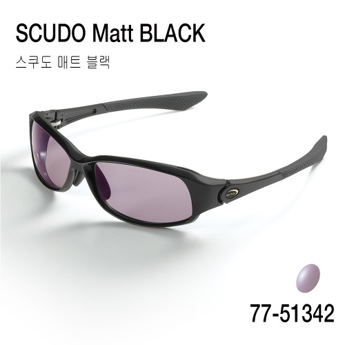 SCUDO MATT BLACK (스쿠도 매트 블랙) (SWR / 8 커브 렌즈)